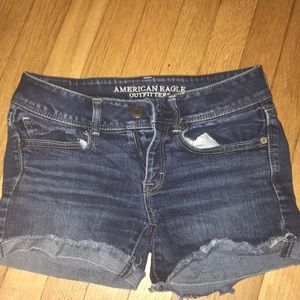 American eagle jean shorts